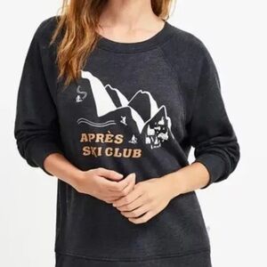 Lou & Grey Apres Ski Cozy Sweatshirt, Small